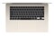 Laptop Apple MacBook Air 15.3" Apple M5 M5 (10 rdz.) 16GB 1TB SSD macOS księżycowa poświata