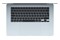 Laptop Apple MacBook Air 15.3" Apple M5 M5 (10 rdz.) 16GB 1TB SSD macOS błękitny