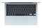 Laptop Apple MacBook Air 13.6" Apple M5 M5 (10 rdz.) 24GB 1TB SSD macOS błękitny
