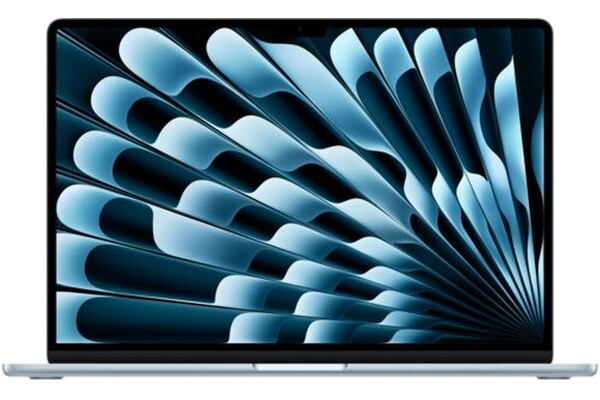 Laptop Apple MacBook Air 15.3" Apple M5 M5 (10 rdz.) 16GB 512GB SSD macOS błękitny