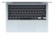 Laptop Apple MacBook Air 13.6" Apple M5 M5 (10 rdz.) 16GB 512GB SSD macOS błękitny