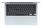 Laptop Apple MacBook Air 13.6" Apple M5 M5 (10 rdz.) 24GB 1TB SSD M.2 macOS błękitny