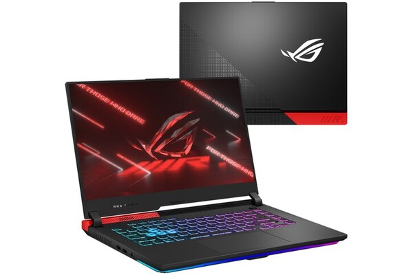 Laptop ASUS ROG Strix G15 15.6" AMD Ryzen 9-5900HX AMD Radeon RX 6800M 16GB 512GB SSD Windows 11 Home czarny