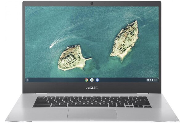 Laptop ASUS Vivobook 15 15.6" Intel Celeron N4500 INTEL UHD 4GB 64GB SSD chrome os srebrny