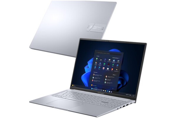 Laptop ASUS Vivobook 16X 16.0" Intel Core i5-12450H NVIDIA GeForce RTX 3050 16GB 512GB SSD Windows 11 Home srebrny
