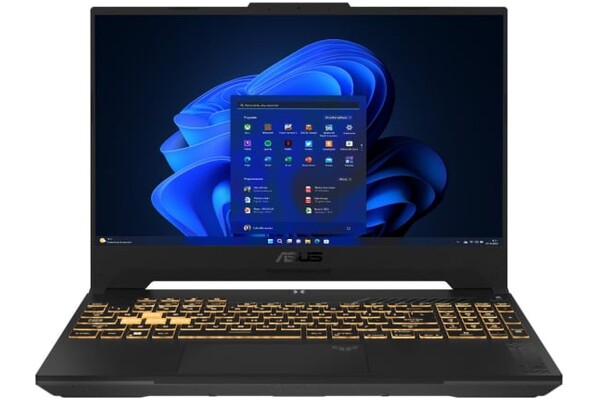 Laptop ASUS TUF Gaming F15 15.6" Intel Core i7-12700H NVIDIA GeForce RTX 4070 16GB 1TB SSD M.2 Windows 11 Home czarny