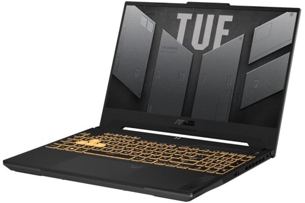 Laptop ASUS TUF Gaming F15 15.6" Intel Core i7-12700H NVIDIA GeForce RTX 4070 16GB 1TB SSD M.2 Windows 11 Home czarny