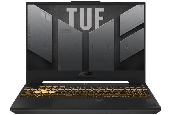 Laptop ASUS TUF Gaming F15 15.6" Intel Core i7-12700H NVIDIA GeForce RTX 4070 16GB 1TB SSD M.2 Windows 11 Home czarny