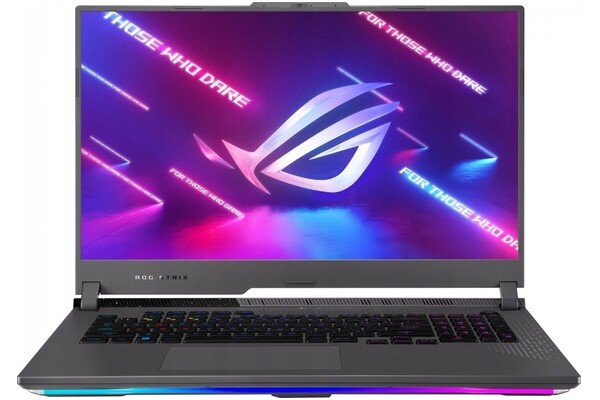 Laptop ASUS ROG Strix G17 17.3" AMD Ryzen 9-7845HX NVIDIA GeForce RTX 4060 16GB 512GB SSD M.2 Windows 11 Home szary