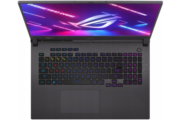 Laptop ASUS ROG Strix G17 17.3" AMD Ryzen 9-7845HX NVIDIA GeForce RTX 4060 16GB 512GB SSD M.2 Windows 11 Home szary
