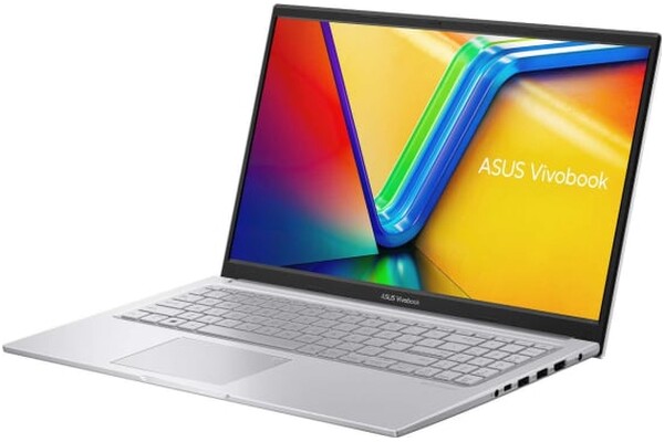 Laptop ASUS Vivobook 15 15.6" Intel Core i3-1215U INTEL UHD 8GB 512GB SSD M.2 Windows 11 Home srebrny