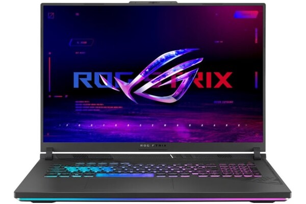 Laptop ASUS ROG Strix G18 18.0" Intel Core i9-14900HX NVIDIA GeForce RTX 4080 32GB 1TB SSD M.2 Windows 11 Home grafitowy