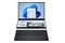 Laptop ASUS ZenBook Duo 14.0" Intel Core Ultra 7-155H Intel Arc 32GB 1TB SSD M.2 Windows 11 Home szary