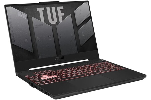 Laptop ASUS TUF Gaming A15 15.6" AMD Ryzen 9-8945HS NVIDIA GeForce RTX 4070 32GB 1TB SSD M.2 Windows 11 Home szary