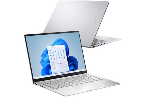 Laptop ASUS ZenBook 14 14.0" Intel Core Ultra 9-185H INTEL UHD 32GB 1TB SSD Windows 11 Home srebrny