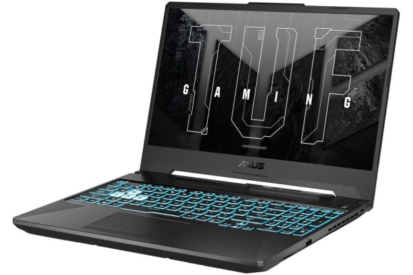 Laptop ASUS TUF Gaming A15 15.6" AMD Ryzen 5-7535HS NVIDIA GeForce RTX 2050 8GB 512GB SSD M.2 Windows 11 Home czarny