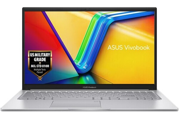 Laptop ASUS Vivobook 15 15.6" Intel Core i5-1335U INTEL Iris Xe 16GB 512GB SSD Windows 11 Home srebrny