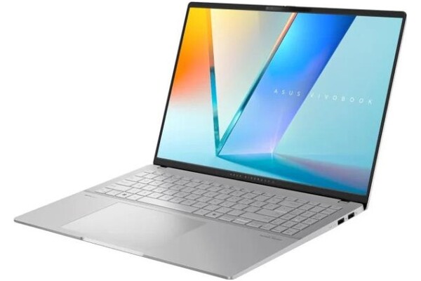 Laptop ASUS Vivobook S16 16.0" AMD Ryzen AI 9 HX Pro 370 AMD Radeon 890M 32GB 1TB SSD Windows 11 Home srebrny