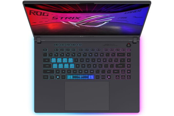 Laptop ASUS ROG Strix G16 16.0" Intel Core Ultra 9-275HX NVIDIA GeForce RTX 5080 4GB 2TB SSD M.2 Windows 11 Home szary