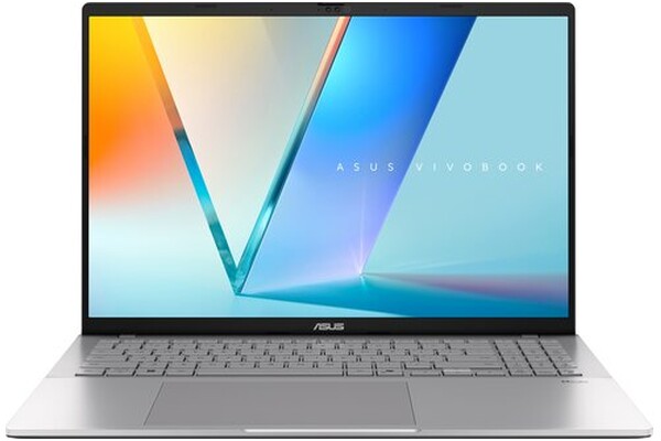 Laptop ASUS Vivobook S16 16.0" Intel Core Ultra 7-255H Intel Arc 140T 16GB 1TB SSD Windows 11 Home srebrny