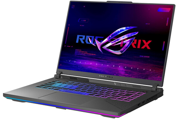 Laptop ASUS ROG Strix G16 16.0" AMD Ryzen 9-8940HX NVIDIA GeForce RTX 5070 Ti 4GB 1TB SSD M.2 Windows 11 Home grafitowy