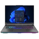 Laptop ASUS ROG Strix G16 16.0" AMD Ryzen 9-8940HX NVIDIA GeForce RTX 5070 Ti 16GB 1TB SSD M.2 Windows 11 Home grafitowy