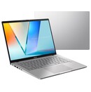 Laptop ASUS Vivobook S14 14.0" Qualcomm Snapdragon X1-26-100 QUALCOMM Adreno 16GB 512GB SSD Windows 11 Home srebrny