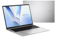 Laptop ASUS Vivobook 16 16.0" Qualcomm Snapdragon X1-26-100 QUALCOMM Adreno 16GB 512GB SSD Windows 11 Home srebrny