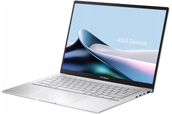 Laptop ASUS ZenBook 14 14.0" Intel Core Ultra 5-225H Intel Arc 130T 16GB 512GB SSD M.2 Windows 11 Home srebrny