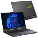 Laptop ASUS ROG Strix G16 16.0" AMD Ryzen 9-8940HX NVIDIA GeForce RTX 5070 Ti 16GB 1TB SSD Windows 11 Home szary