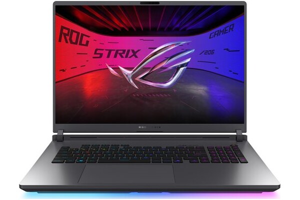 Laptop ASUS ROG Strix G18 18.0" Intel Core Ultra 9-275HX NVIDIA GeForce RTX 5070 32GB 1TB SSD Windows 11 Home szary