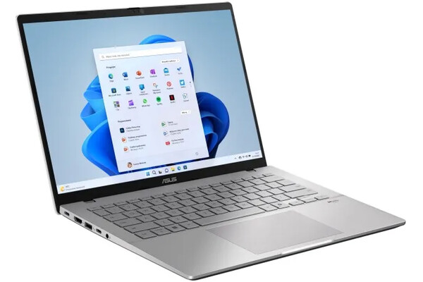 Laptop ASUS Vivobook S14 14.0" Intel Ultra 7-255H Intel 16GB 1TB SSD Windows 11 Home srebrny