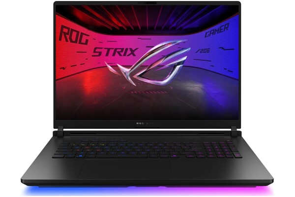Laptop ASUS ROG Strix SCAR 18 18.0" Intel Core Ultra 9-275HX NVIDIA GeForce RTX 5080 32GB 2TB SSD M.2 Windows 11 Home czarny