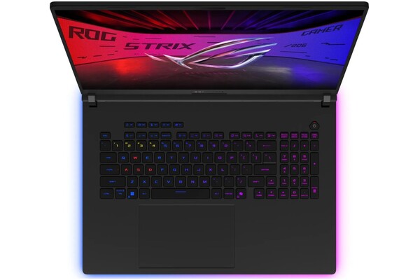 Laptop ASUS ROG Strix SCAR 18 18.0" Intel Core Ultra 9-275HX NVIDIA GeForce RTX 5080 32GB 2TB SSD M.2 Windows 11 Home czarny