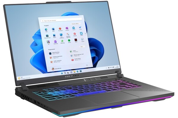 Laptop ASUS ROG Strix G16 16.0" AMD Ryzen 9-8940HX NVIDIA GeForce RTX 5070 Ti 32GB 2TB SSD Windows 11 Home