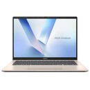 Laptop ASUS Vivobook 14 14.0" Qualcomm Snapdragon X1-26-100 QUALCOMM Adreno 16GB 512GB SSD Windows 11 Home beżowy