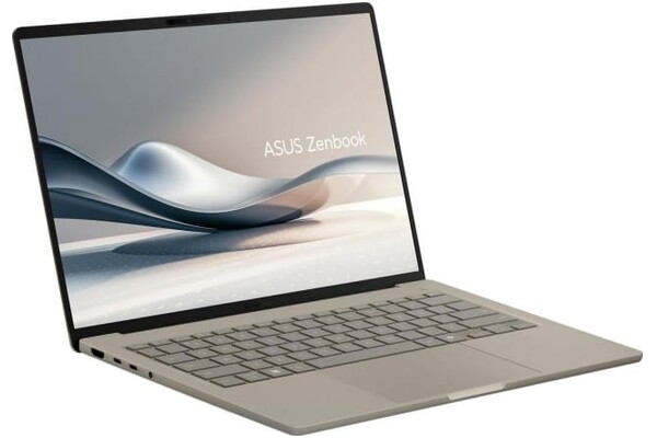 Laptop ASUS ZenBook A14 14.0" Qualcomm Snapdragon X2E-88-100 QUALCOMM Adreno 16GB 512GB SSD Windows 11 Home beżowy