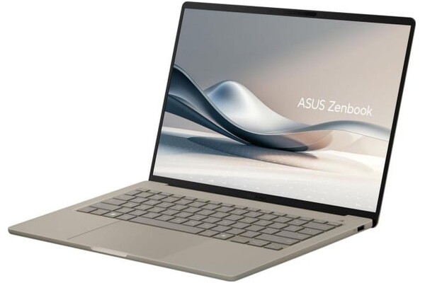 Laptop ASUS ZenBook A14 14.0" Qualcomm Snapdragon X2E-88-100 QUALCOMM Adreno 16GB 512GB SSD Windows 11 Home beżowy