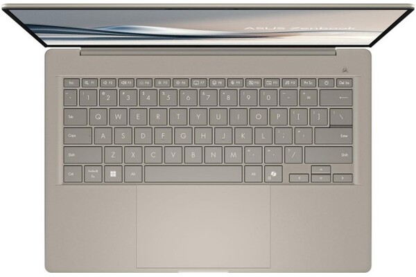 Laptop ASUS ZenBook A14 14.0" Qualcomm Snapdragon X2E-88-100 QUALCOMM Adreno 16GB 512GB SSD Windows 11 Home beżowy