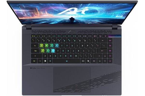 Laptop GIGABYTE Aorus 16.0" Intel Core i7-14650HX NVIDIA GeForce RTX 4070 16GB 1TB SSD Windows 11 Home szary