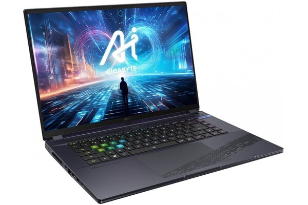 Laptop GIGABYTE Aorus 16X 16.0" Intel Core i7-13650HX NVIDIA GeForce RTX 4070 16GB 1TB SSD M.2 Windows 11 Home szary