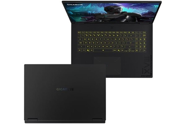Laptop GIGABYTE A18 18.0" AMD Ryzen 7-260 NVIDIA GeForce RTX 5050 16GB 512GB SSD czarny