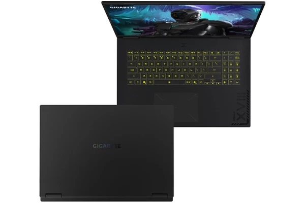Laptop GIGABYTE A18 18.0" AMD Ryzen 7-260 NVIDIA GeForce RTX 5070 32GB 1TB SSD Windows 11 Home czarny
