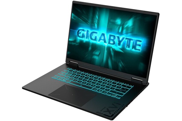 Laptop GIGABYTE A16 16.0" AMD Ryzen 7-260 NVIDIA GeForce RTX 5070 16GB 1TB SSD M.2 Windows 11 Home czarny