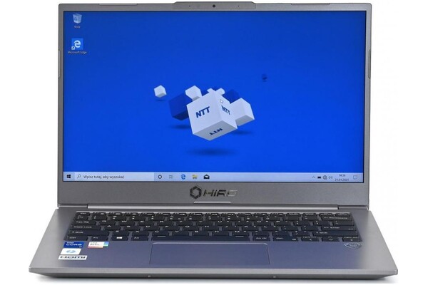 Laptop HIRO B141 14.0" Intel Core i3-1115G4 Intel UHD Xe G4 8GB 512GB SSD M.2 szary