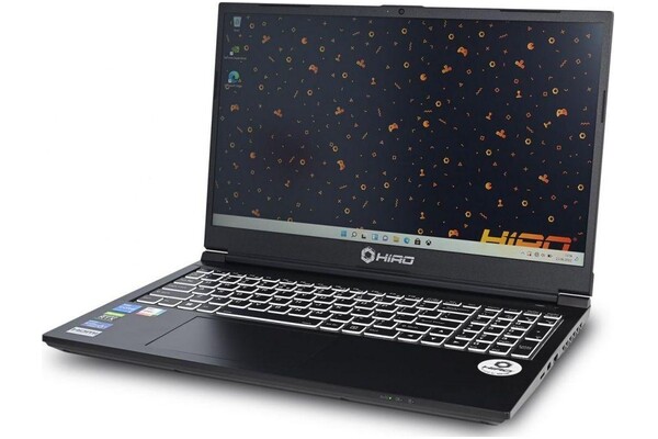 Laptop HIRO X560 15.6" Intel Core i5-12500H NVIDIA GeForce RTX 3060 16GB 512GB SSD M.2 Windows 11 Home czarny