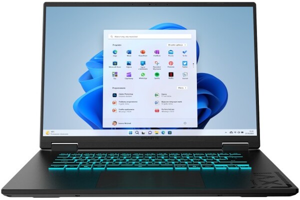 Laptop GIGABYTE A16 16.0" AMD Ryzen 7-260 NVIDIA GeForce RTX 5050 16GB 1TB SSD Windows 11 Home czarny