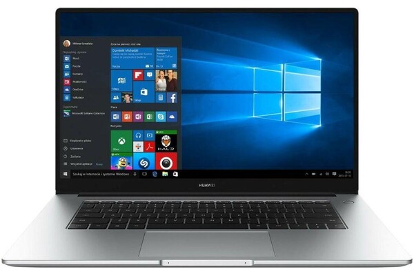 Laptop Huawei MateBook D15 15.6" Intel Core i5-1135G7 INTEL Iris Xe 16GB 512GB SSD M.2 Windows 10 Home srebrny