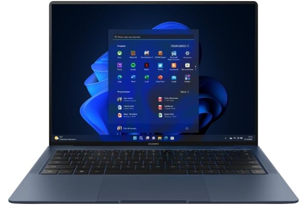 Laptop Huawei MateBook X Pro 14.2" Intel Core i7-1360P INTEL Iris Xe 16GB 1TB SSD M.2 Windows 11 Professional niebieski
