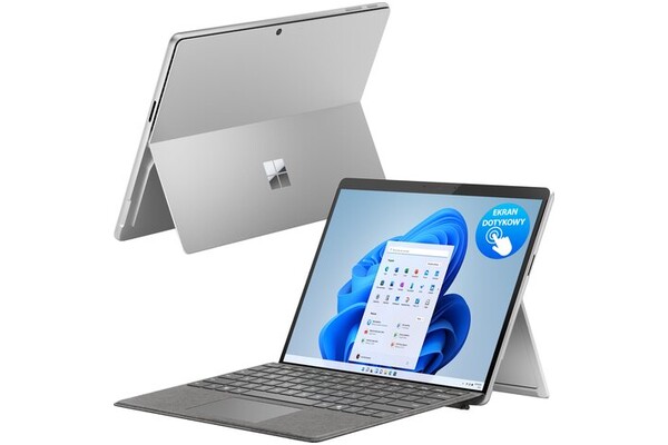 Laptop Microsoft Surface Pro 12.0" Qualcomm Snapdragon X1P-42-100 QUALCOMM Adreno 16GB 256GB SSD Windows 11 Home platynowy